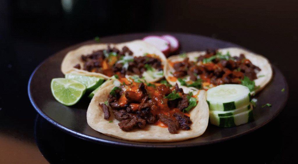 Tacos mexicanos en Aldo's Restaurante Hispano en Bensalem PA