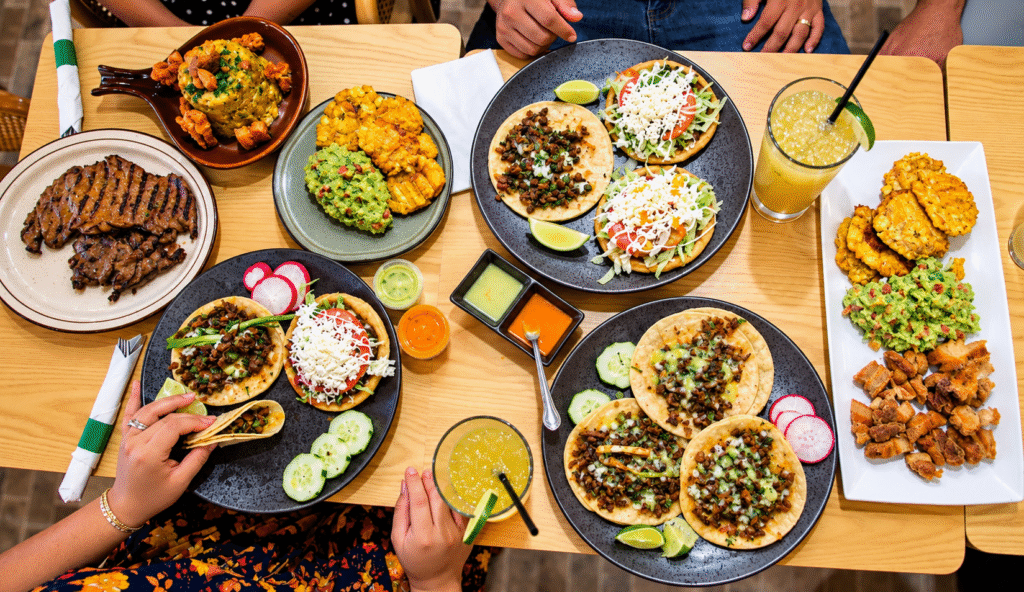 Comida salvadoreña, guatemalteca y mexicana en Aldo's Bensalem PA